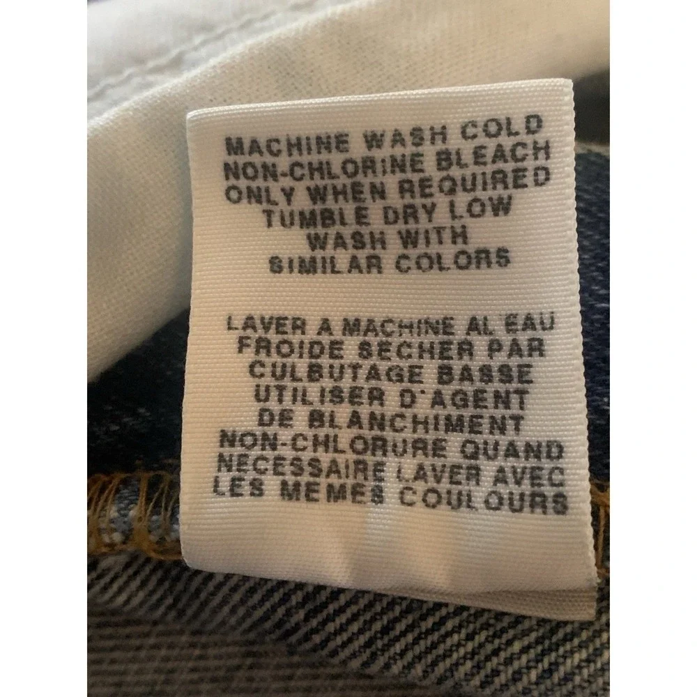 Polo Jeans Co Ralph Lauren Mens Jeans Blue 40x34 Relaxed Fit High Rise Denim